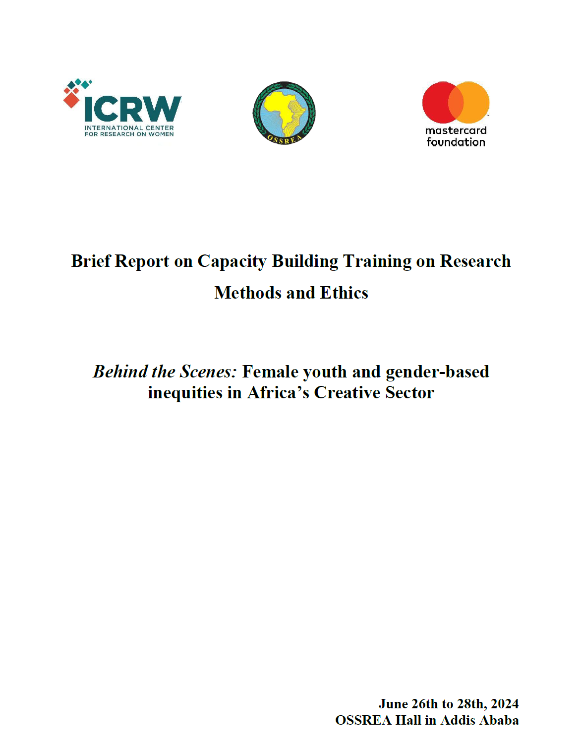 Brief_Capacity_Training_Report_on_Research_Methods_and_Ethics